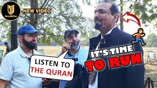 Qadiani Runs From The Quran | Imran | Abbas | Speakers Corner