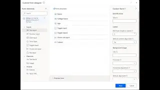 Module 10 : Custom designer form