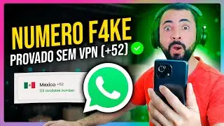 PROVADO! ⭐️ TOP3 - CRIAR numero VIRTUAL para WhatsApp