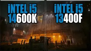 i5 14600K vs 13400F Benchmarks - Tested in 15 Games and Applications