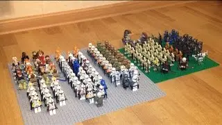 Обзор на коллекцию минифигурок LEGO Star Wars #1 "Галактическая Республика и Сепаратистский Альянс".