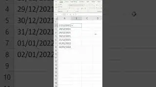 Convert Dates to Days in Excel with the TEXT Function 