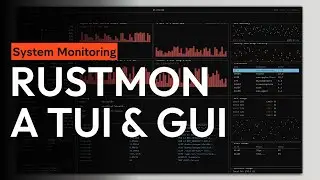Building a System Monitoring Dashboard in Rust - Real-time CPU, Memory, Docker Metrics