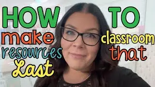 Making Your Special Ed Resources Last!