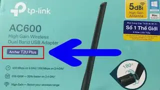 Review USB Wifi AC600  TP-Link T2U Plus 5G Black and How to use it - TP Link Wifi Adapter
