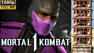 MK1 *RAIN* UMK3 SKIN KLASSIC TOWER GAMEPLAY!! (GORO AS KAMEO) 1080p 60 FPS (MORTAL KOMBAT 1) MK12