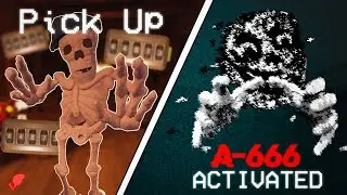 DOORS A-666 JUMPSCARE 😱 (DOORS SECRET ENTITY) [Concept]