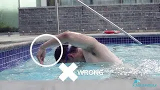 How to Swim Freestyle: How to Correct a Bent Wrist