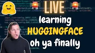 🔴 LIVE 🔴 Learning HuggingFace (pt. 2)