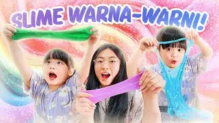 YUKA-CHAN BIKIN BANYAK SLIME WARNA-WARNI! | vlog