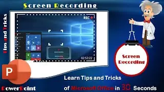 How to Record Screen Using PowerPoint || PowerPoint Screen Recording Trick