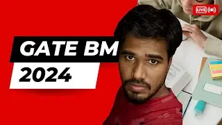 GATE BM 2024 Complete Solution