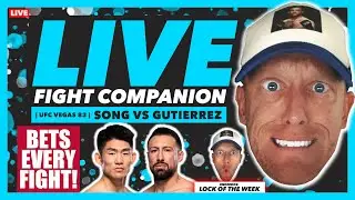 FIGHT COMPANION | UFC Vegas 83: SONG VS GUTIERREZ  | LIVE STREAM | 