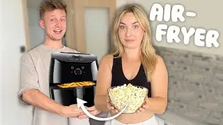 1 DAY of eating only from the air fryer ✨