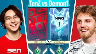 How TenZ Tried Demon1's Low SENS against Solo Q Demon1 in ranked... | VALORANT