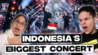 Indonesian Rock Concerts are WILD!! Latinos react to Dewa 19 2023 Stadium Concert for the first time