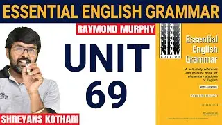 #69 Essential English Grammar by Raymond Murphy | Raymond Murphy English Grammar (Unit 69)