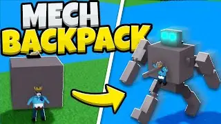 MECH BACKPACK TUTORIAL!! | Build a boat for Treasure