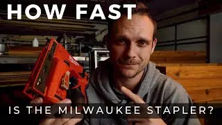 How Fast is the Milwaukee M12 Stapler? Let's Find Out!
