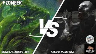 Mono Green Devotion VS Rakdos Midrange [MTG Pioneer]