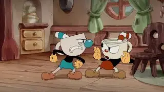 The Cuphead Show: Cuphead and Mugman fights over ice cream