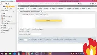 phpmyadmin-To create  database_Create table_Insert data into table_View all data from table