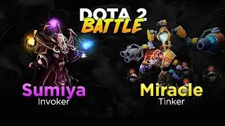 Incredible Sumiya (Invoker) Fights Against Miracle (Tinker)