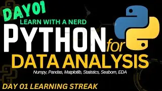 Python for Data Analysis | Day 01 Intro to Python Variables and Data Types | Beginners to Pro