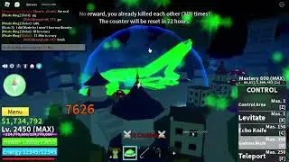 Dragon talon v1 + SlingShot + Control one shot combo -Blox Fruits PvP