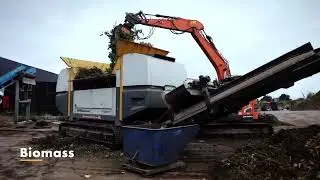 Zobacz, jak rozdrabniacz XR firmy UNTHA radzi sobie z różnymi odpadami