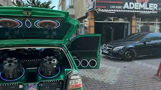 Vw golf 3 kenwood ve Potenza ses sistemi