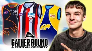 RANKING EVERY AFL GATHER ROUND GUERNSEY 2024!