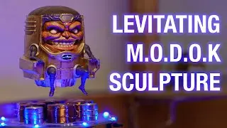 Making a Levitating M.O.D.O.K Sculpture