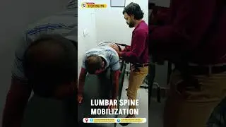 Lumbar spine mobilisation for disc bulge treatment | Dr Sunil Tank  #backpain #viral #sciatica #new