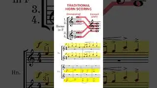 Carmina Burana Pocket Guide 6C: Orchestration Tip - Horns 1.3./2.4.