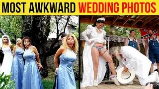 Tragically Awkward Wedding Photos
