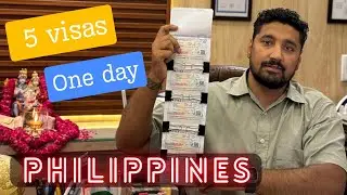5 PHILIPPINES TOURIST  VISA APPROVED  IN ONE DAY.