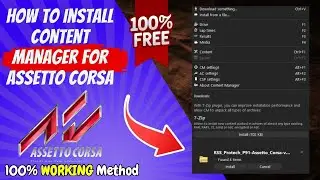 How to Install Content Manager For Assetto Corsa 2025