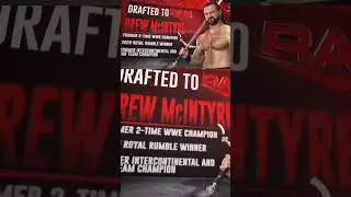 Every WWE Darft 2023 night one #shorts #wwe