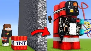 I Cheated with //TNT in a Minecraft Build Battle!