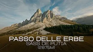 Passo delle Erbe - Sass de Putia (2875m) - Dolomites - Long Range FPV - iFlight Bob57 - GoPro Hero12
