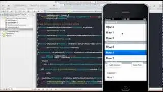 TableView Sections and Rows Tutorial - Xcode 4.5