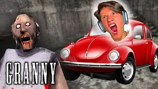 GRANNY: WILL I ESCAPE IN THE CAR!? 🚗💨😱 *part 3* | Fabru Blacutt