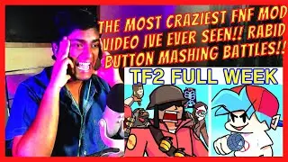FRIDAY NIGHT FUNKIN VS TEAM FORTRESS 2 TF2 REACTION!!! - MANN CO FULL WEEK + CUTSCENES FNF MOD [UH]
