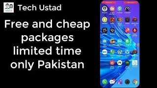 Free intenet for limited time by Pakistan network companies 