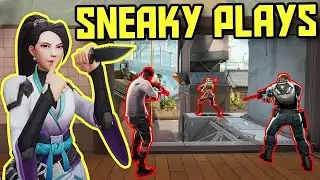 Valorant: When PRO PLAYERS make AGRESSIVE Plays!