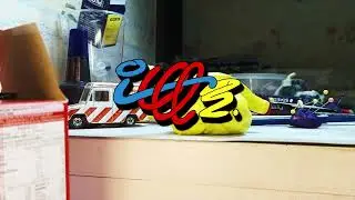 stop motion action toy yellow