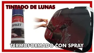- TINTADO DE LUNAS de coche con Spray - LAMINA SOLAR