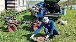 ТО техники на даче летом 