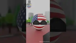 Estados unidos todo un basado🗣️(Creditos a @novaxs) #shorts #countryballs #humor